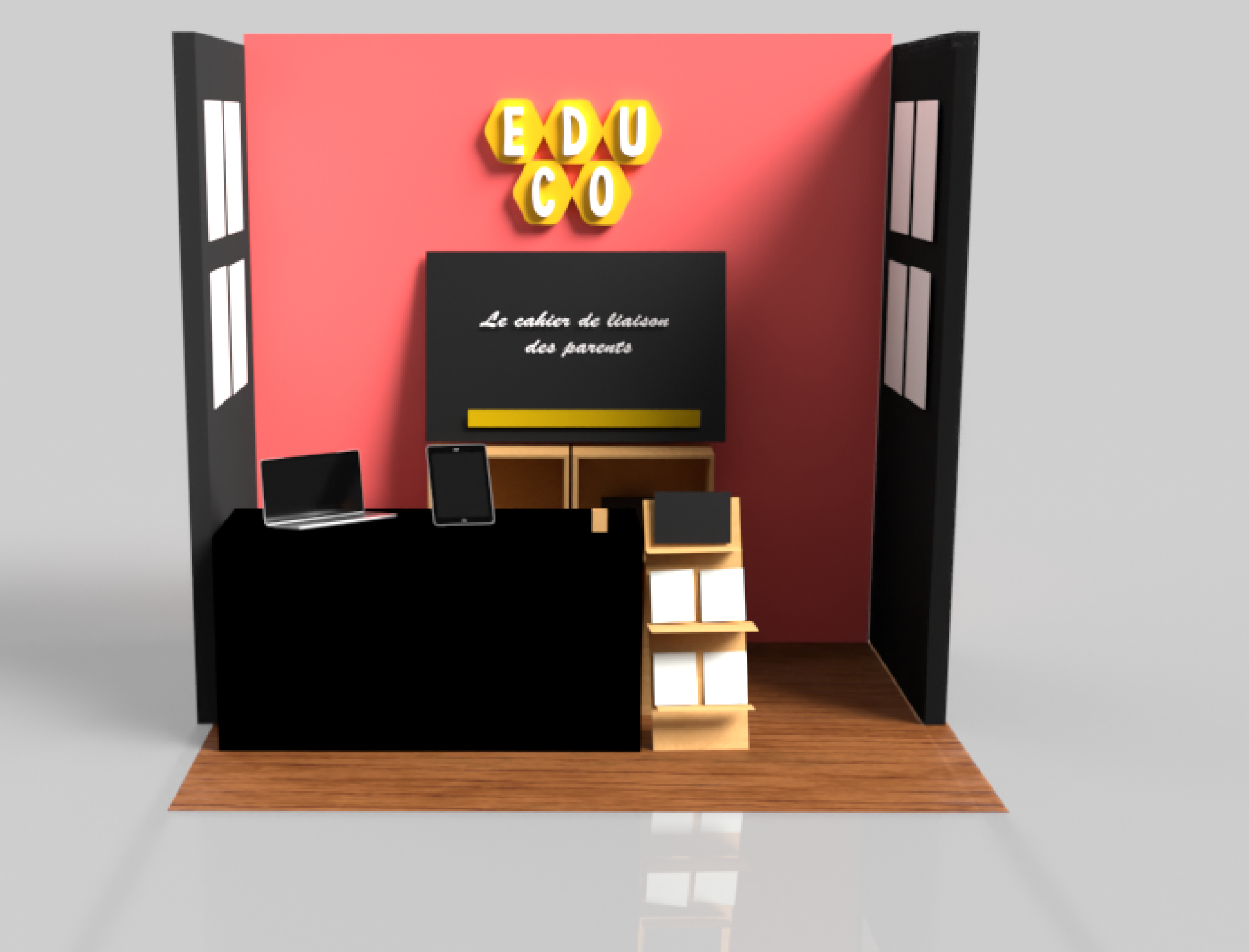 Stand. 3D